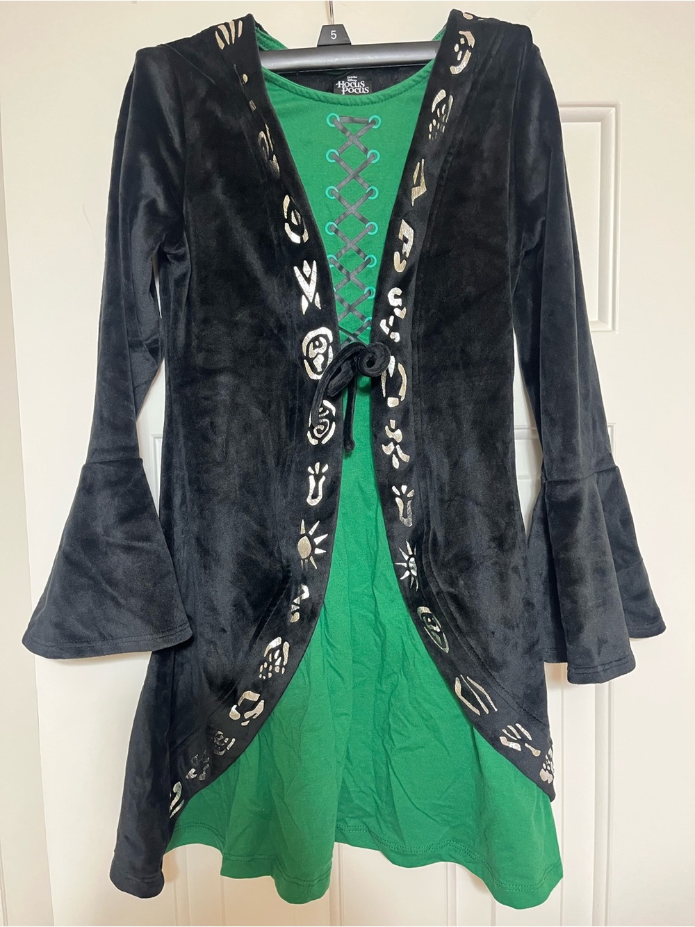 Kids Disney Hocus Pocus Costume Dress/ Halloween Size Medium 7/8